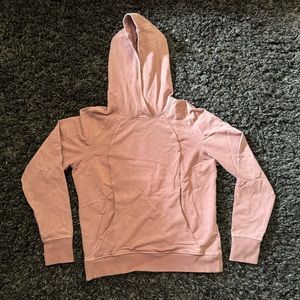 Lululemon Scuba Hoodie. Size 8. Washed pink.